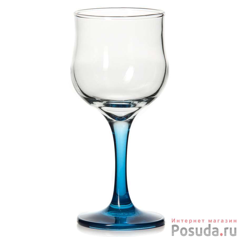 Бокал Pasabahce Enjoy Blue, 200 мл (ножка синяя)