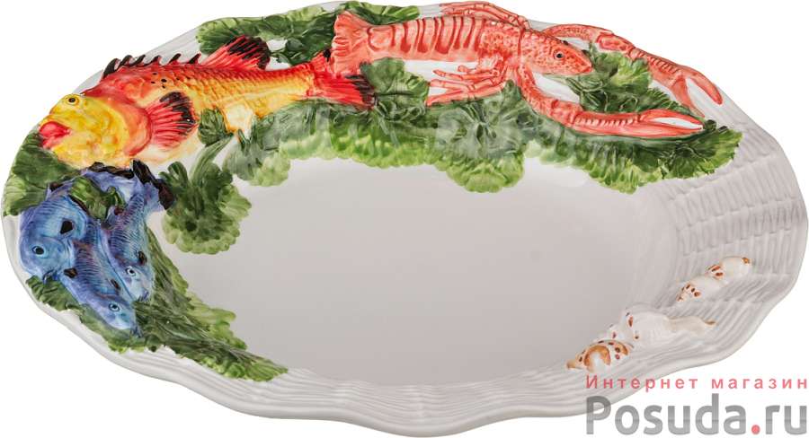 Блюдо Рыбы диаметр=39 см.высота=7 см.