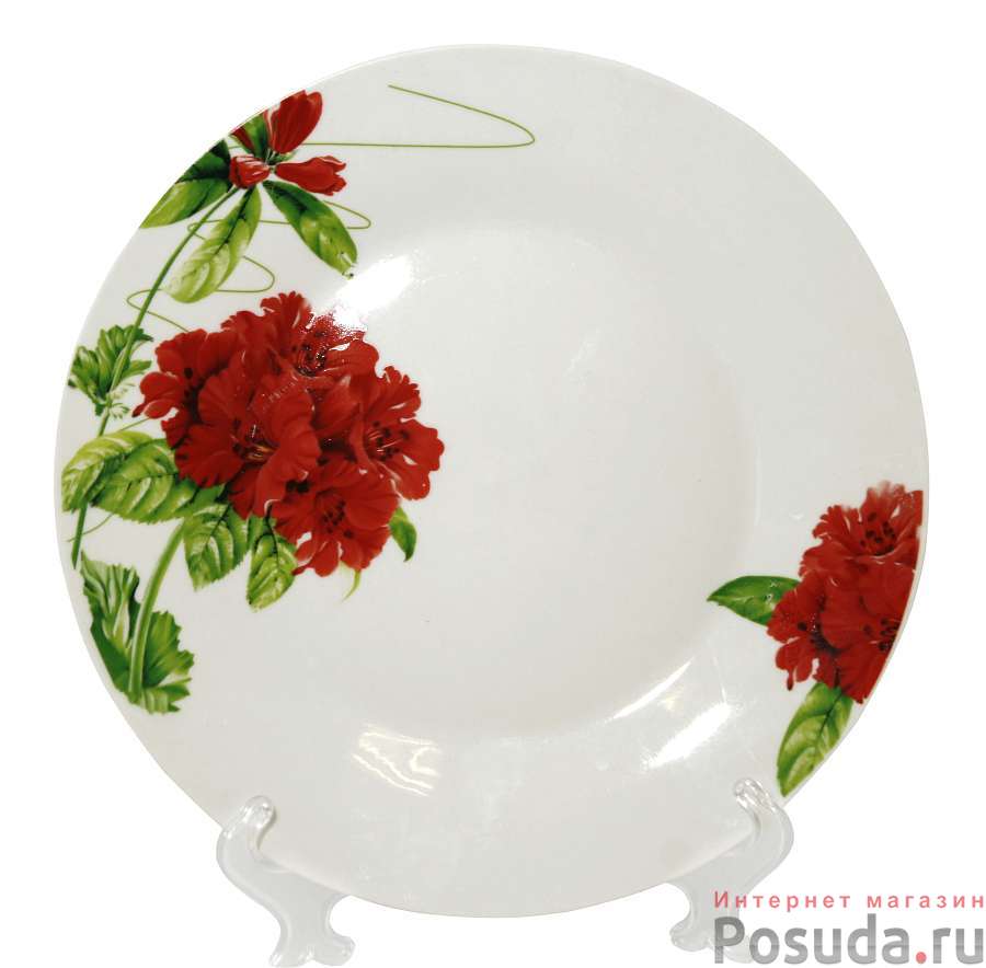 Тарелка обеденная "Китайская роза" 23 см