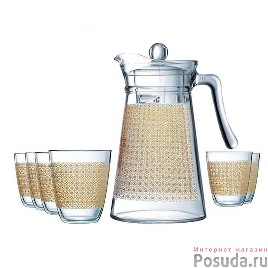 Набор питьевой ГЕЛАКСИ ГОЛД 7 пр.