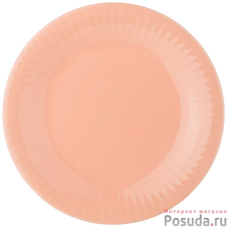 Тарелка закусочная Majesty 20,5см розовая 