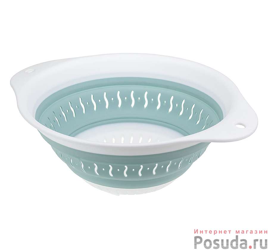 Дуршлаг ФЛЕКС складной Морская волна