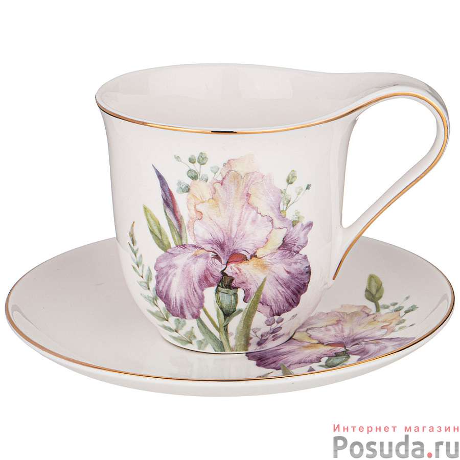 Чайная пара lefard Irises 275 мл 