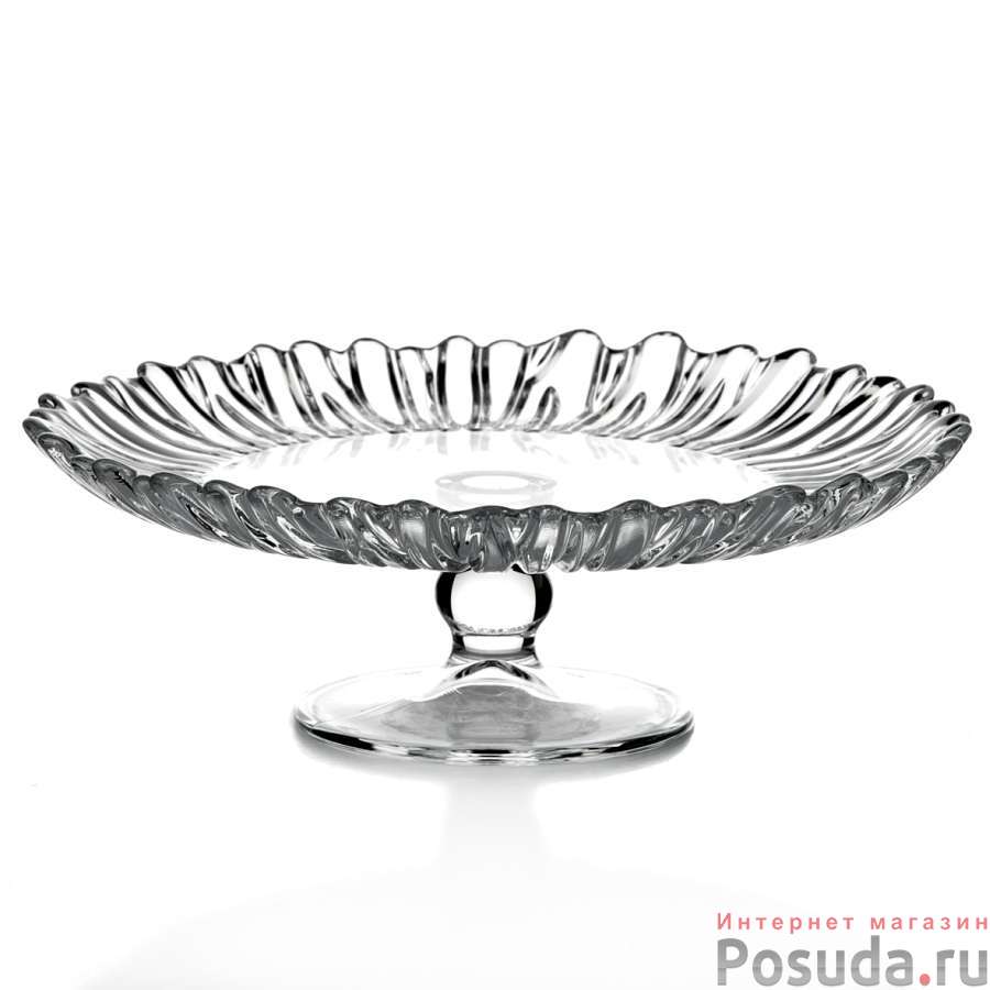 Блюдо на ножке Pasabahce "Аврора", D=20,5 см