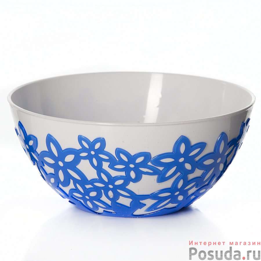 Салатник Виктория 1,3 л, диаметр 180 мм (синий)