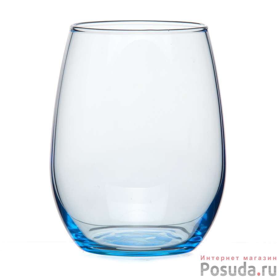 Набор стаканов AMBER 6 шт.350 мл бирюзовый