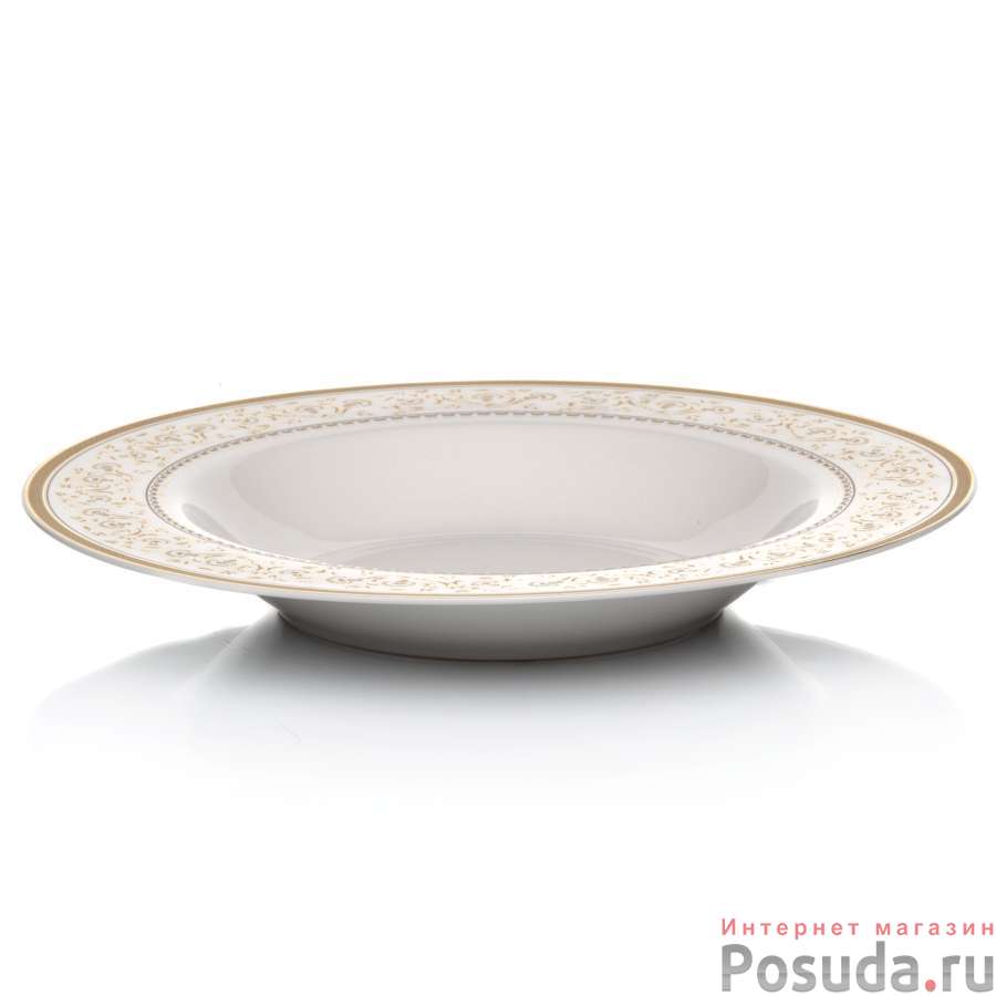 Тарелка суповая "ИМПЕРИЯ" 21,5 см (6/48)