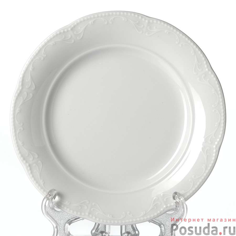 Тарелка закусочная (десертная) Porselen Caprice, D=17 см