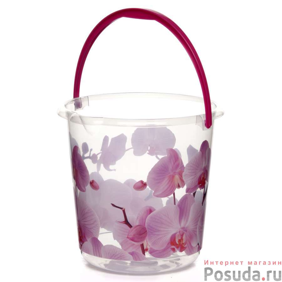 Ведро ДЕКО 3л (орхидея)