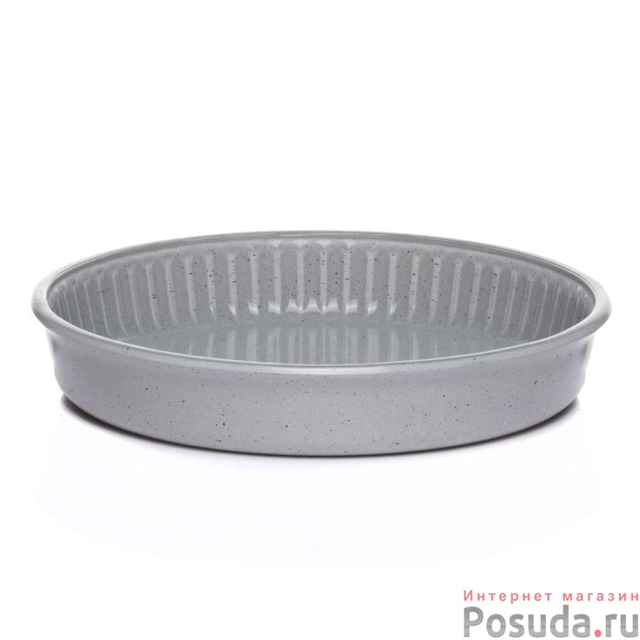 Посуда для СВЧ круглая d=260 мм цветное стекло (1073100)