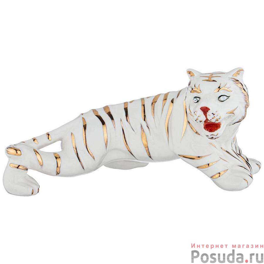 Статуэтка Тигр длина=15 см 