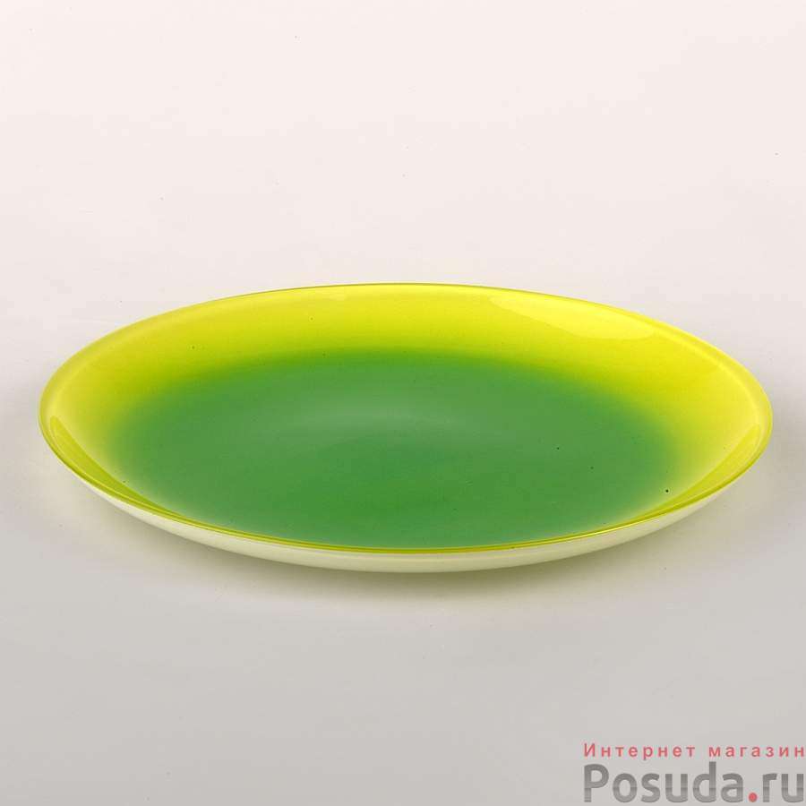 Тарелка закусочная (десертная) Luminarc Mint Fizz, D=20 см
