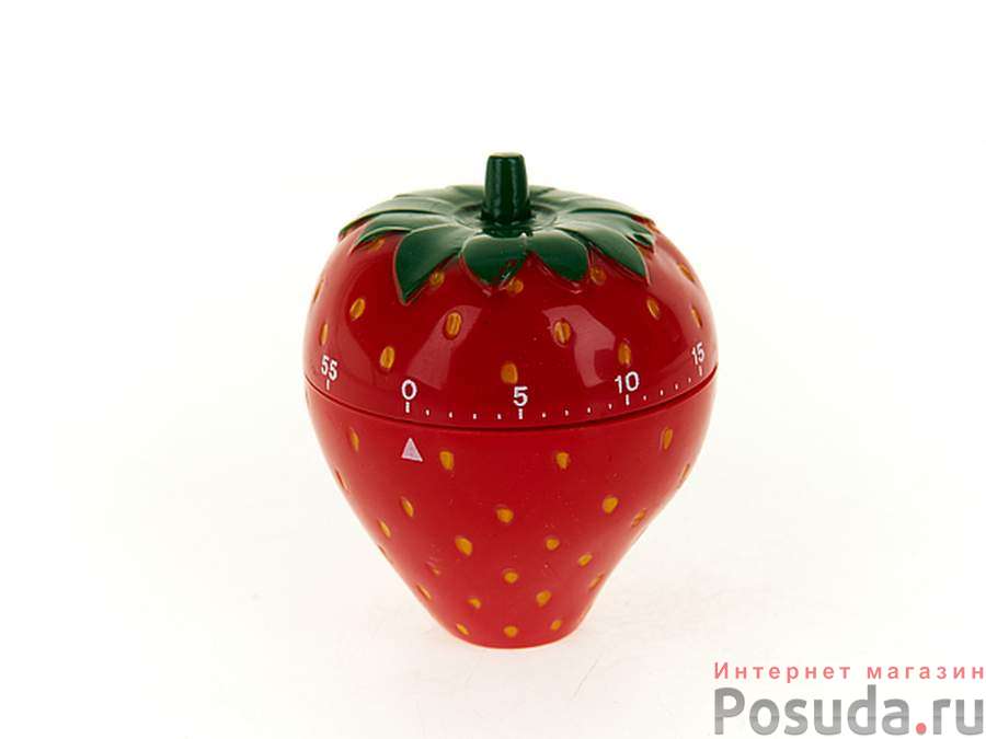 Таймер механический кухонный 7*7*8см (до 60мин., с сигналом об окончании времени) (пластик ABS) (блистер)