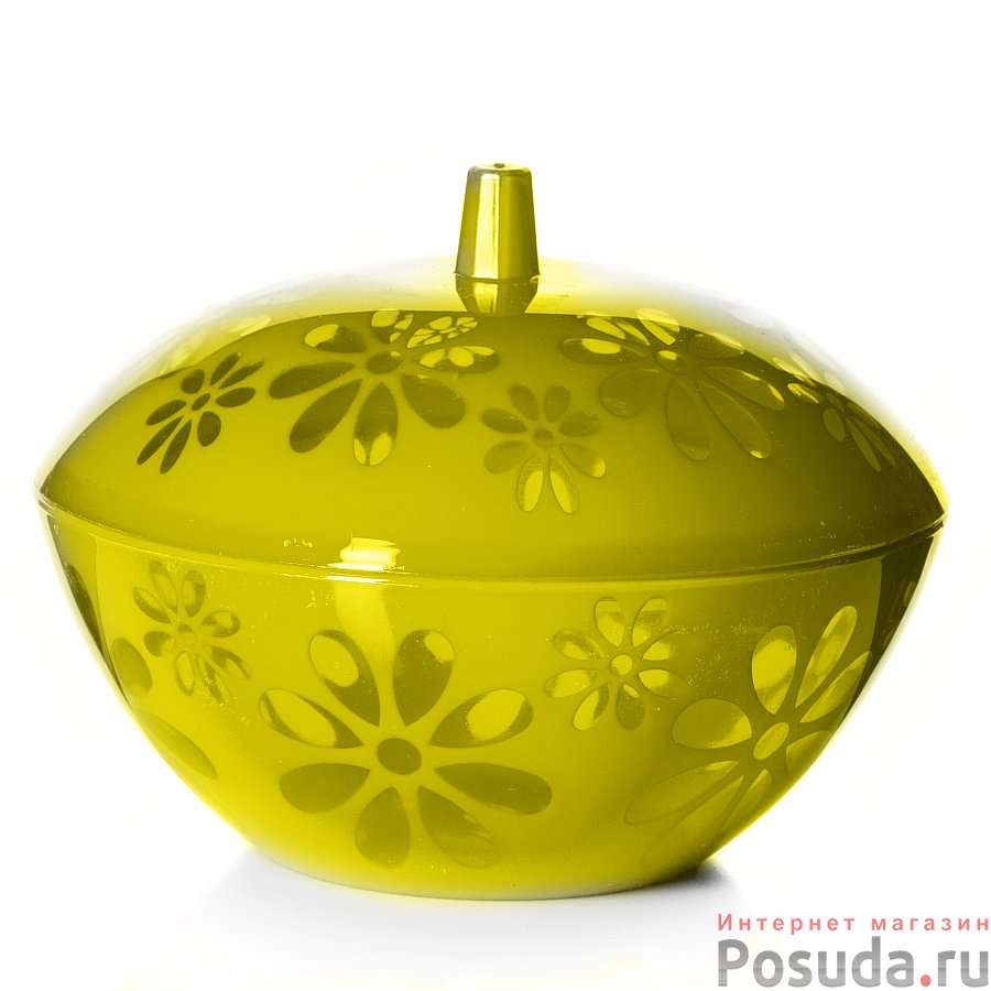 Чаша с крышкой "Соблазн", объем 1,7 л (цвет жёлтый)