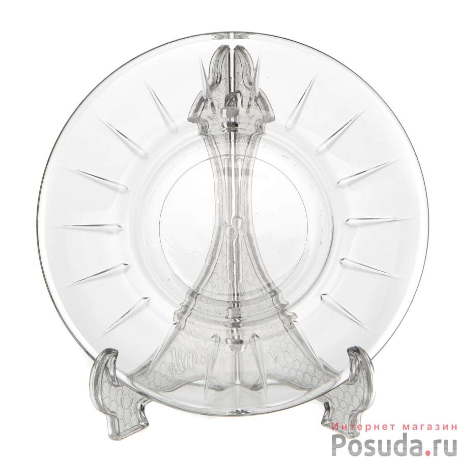 Набор чайных блюдец ELYSIA 132 мм, 6 шт
