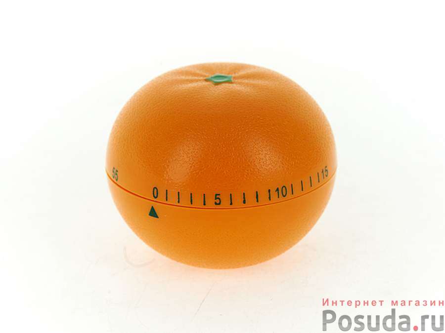 Таймер механический кухонный 7*7*5,5см (до 60мин., с сигналом об окончании времени) (пластик ABS) (блистер)