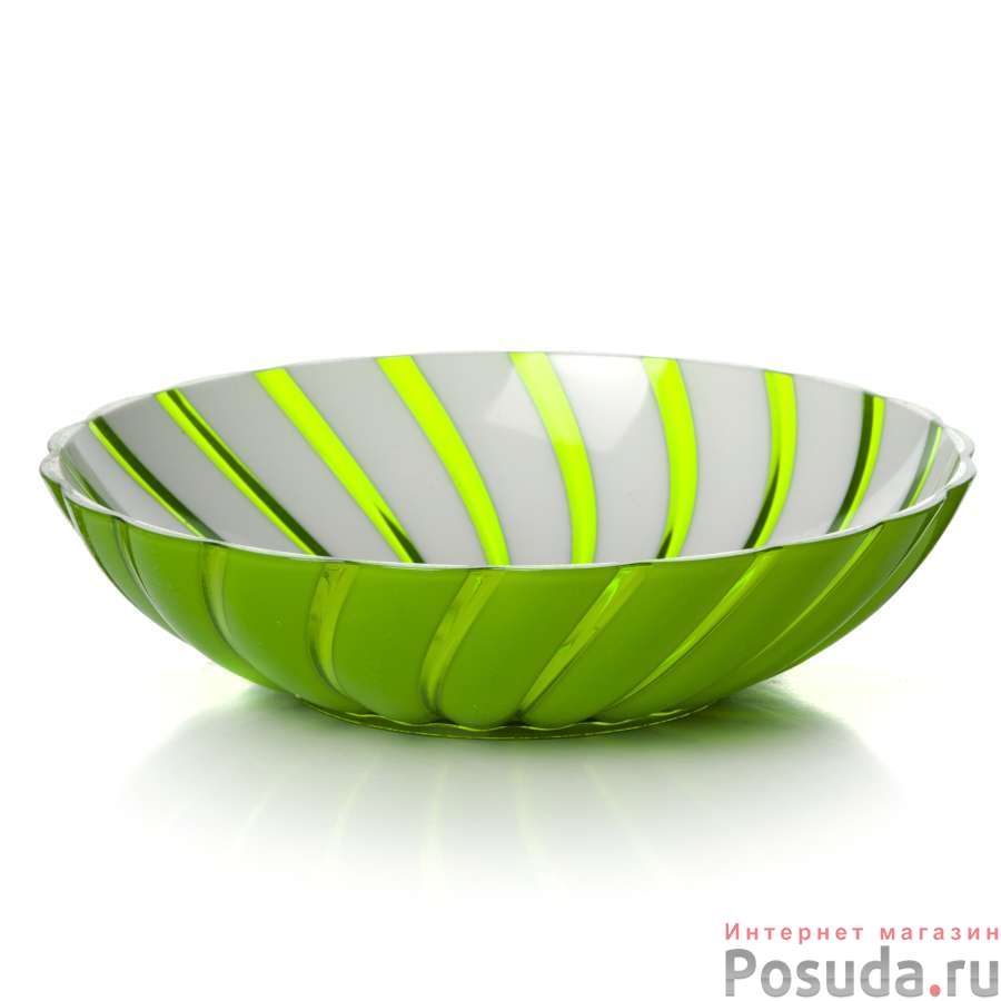 Салатник круглый Грация 1,0 л (зеленый)