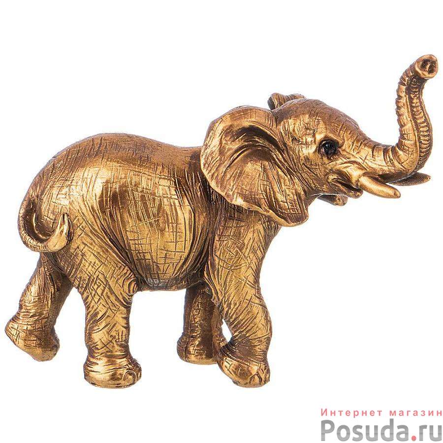 Статуэтка Слон 12.5*6*10.5 см. серия Bronze classic 