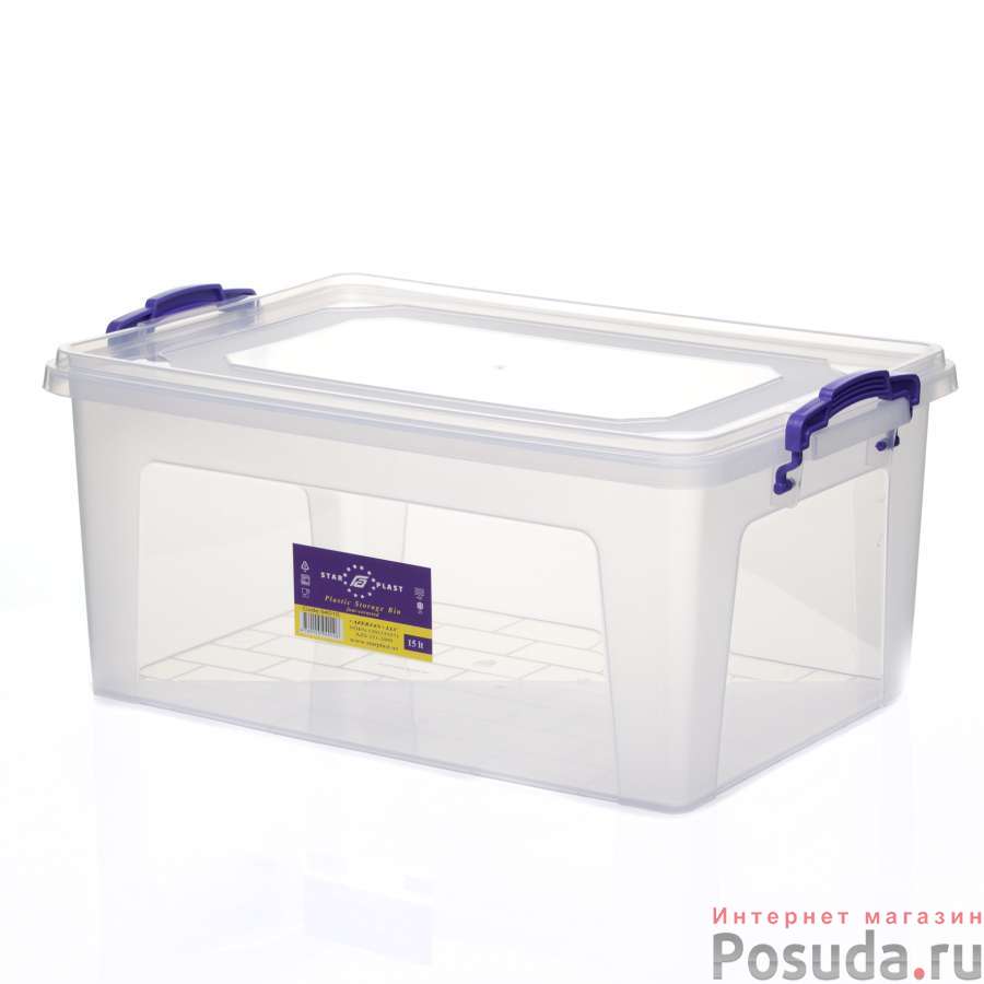 Контейнер для хранения "StarPlast", 15 л 410*275*187 mm