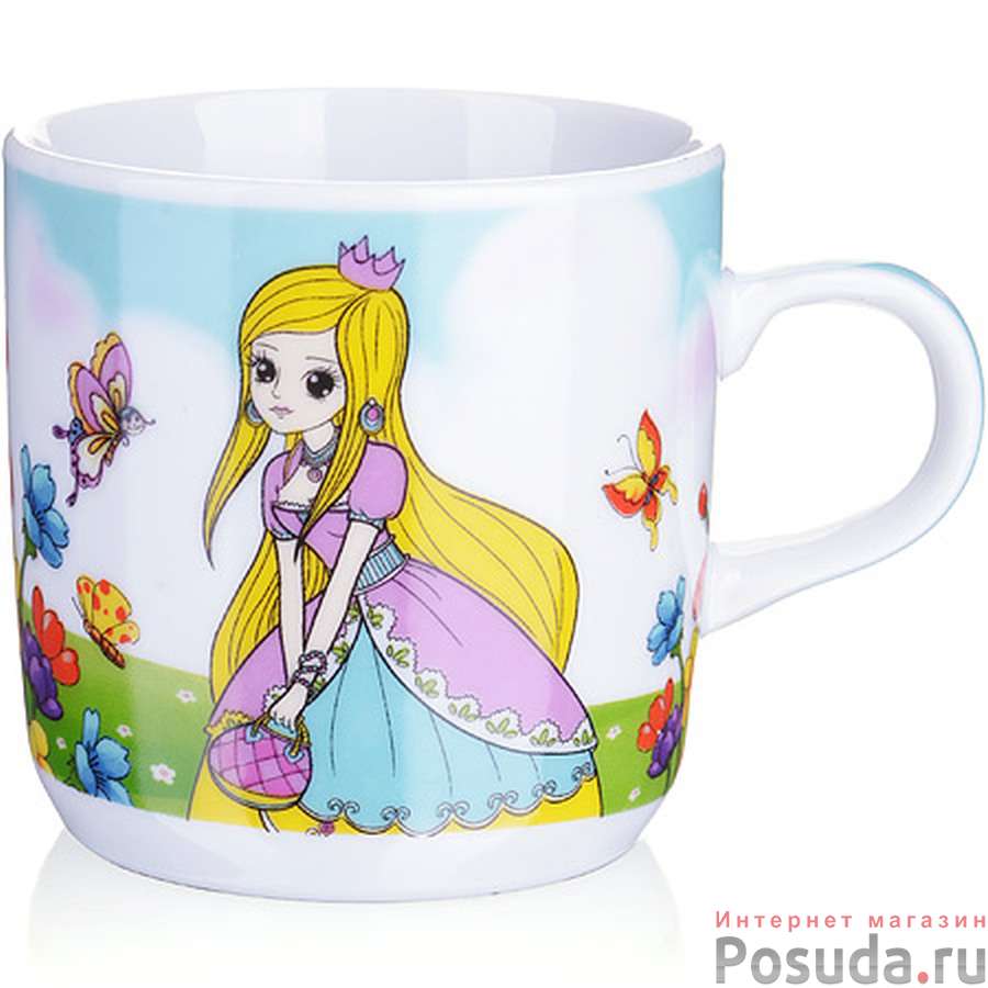 27729 Кружка детская фарфор 230 мл LR (х48)