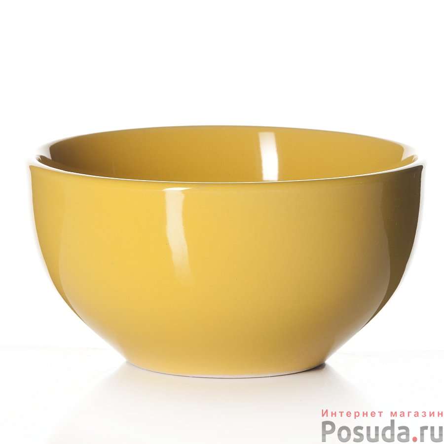 Салатник желтый Gotoff, D=13,75 см