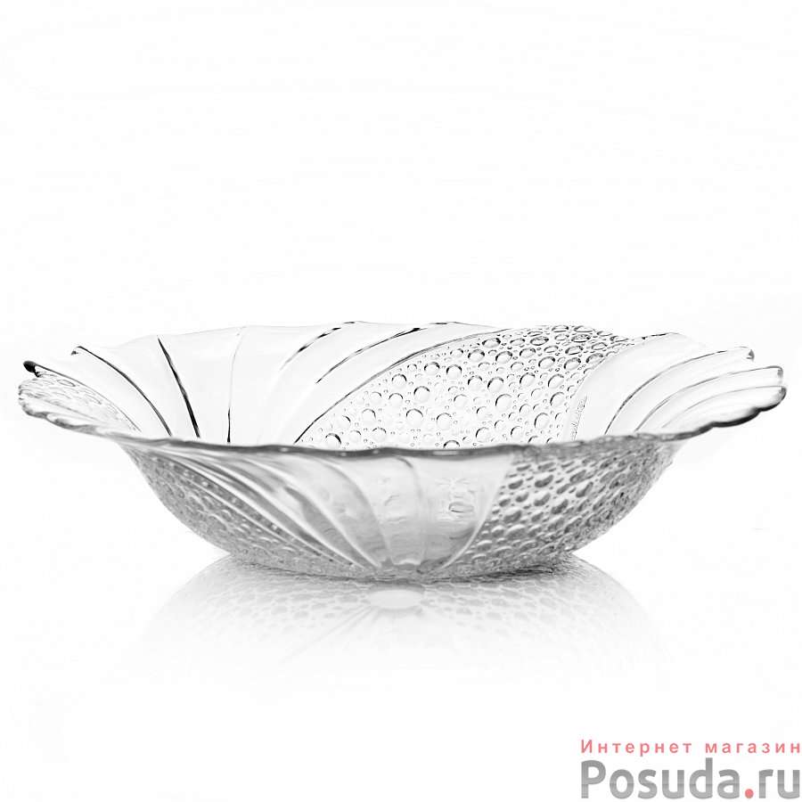 Тарелка столовая глубокая Pasabahce Papillion, D=21 см