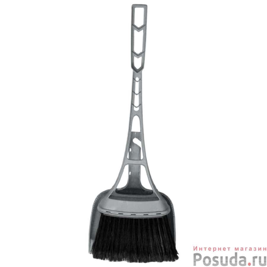 Набор Веник"Практик" + Совок "Практик" (цвет в ассортименте)