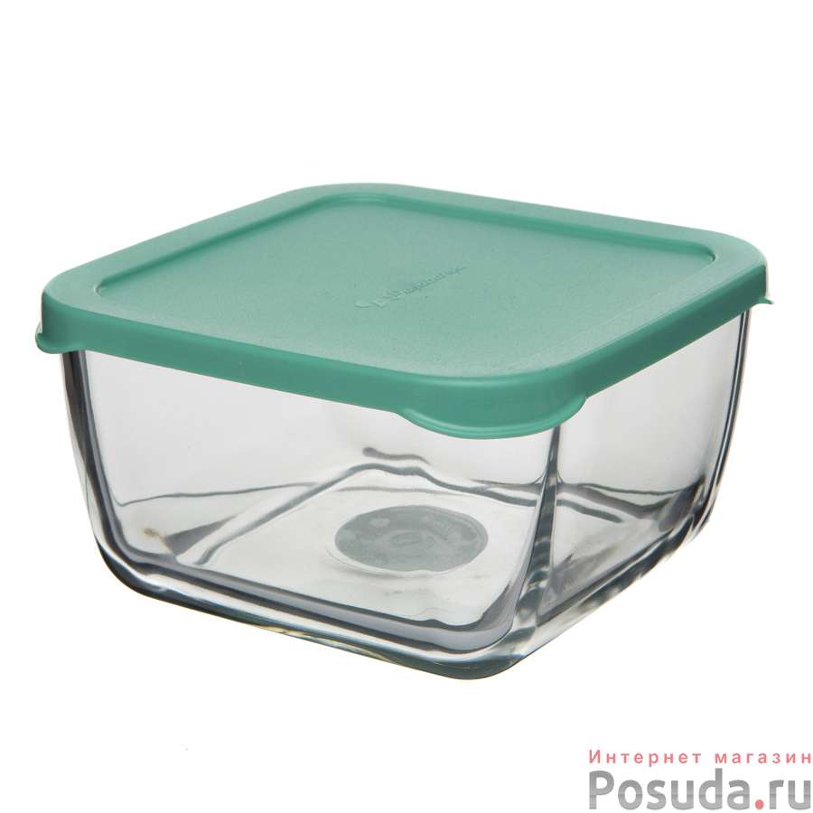 Контейнер SNOW BOX с зеленой пл. крышкой 760 мл