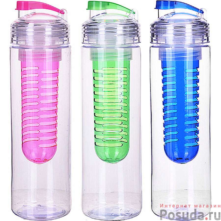 Бутылка для воды с инфузером 650 мл MB цвета в ассортименте