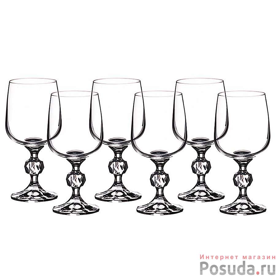 Набор бокалов для вина из 6 шт. "КЛАУДИЯ" 230 мл.