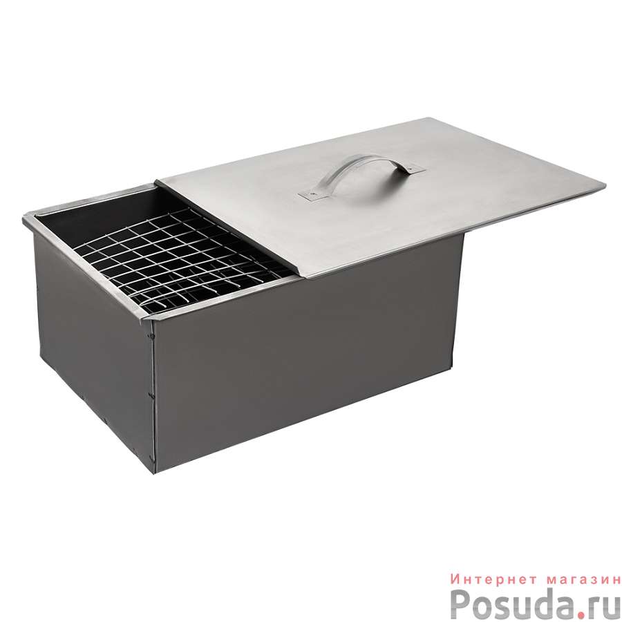 Коптильня 400х280х160 мм, двухъярусная, в коробке