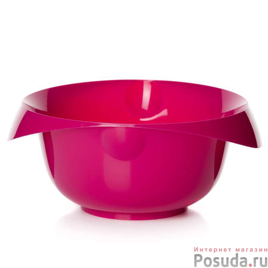 Миска для миксера малиновая