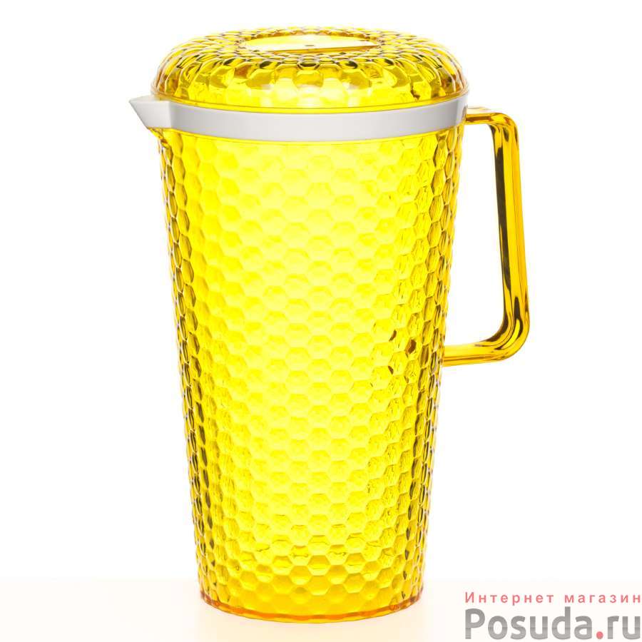 Кувшин "Мозаика" 2,5л с крышкой (цвет в ассортименте)