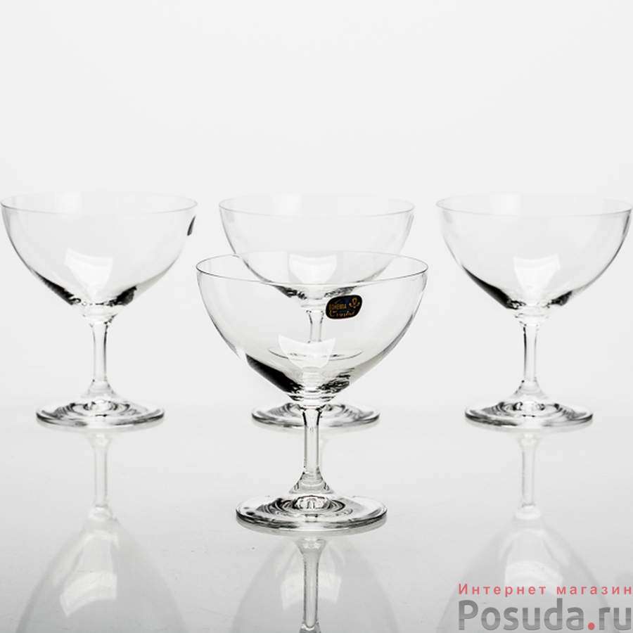 Набор креманок Bohemia Crystal Виола, 340 мл