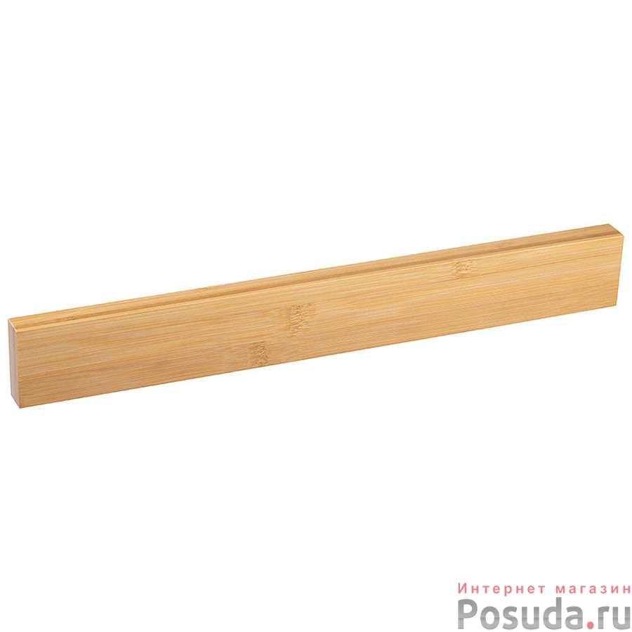 Магнитный держатель для ножей MAESTRO, 38 см (бамбук)