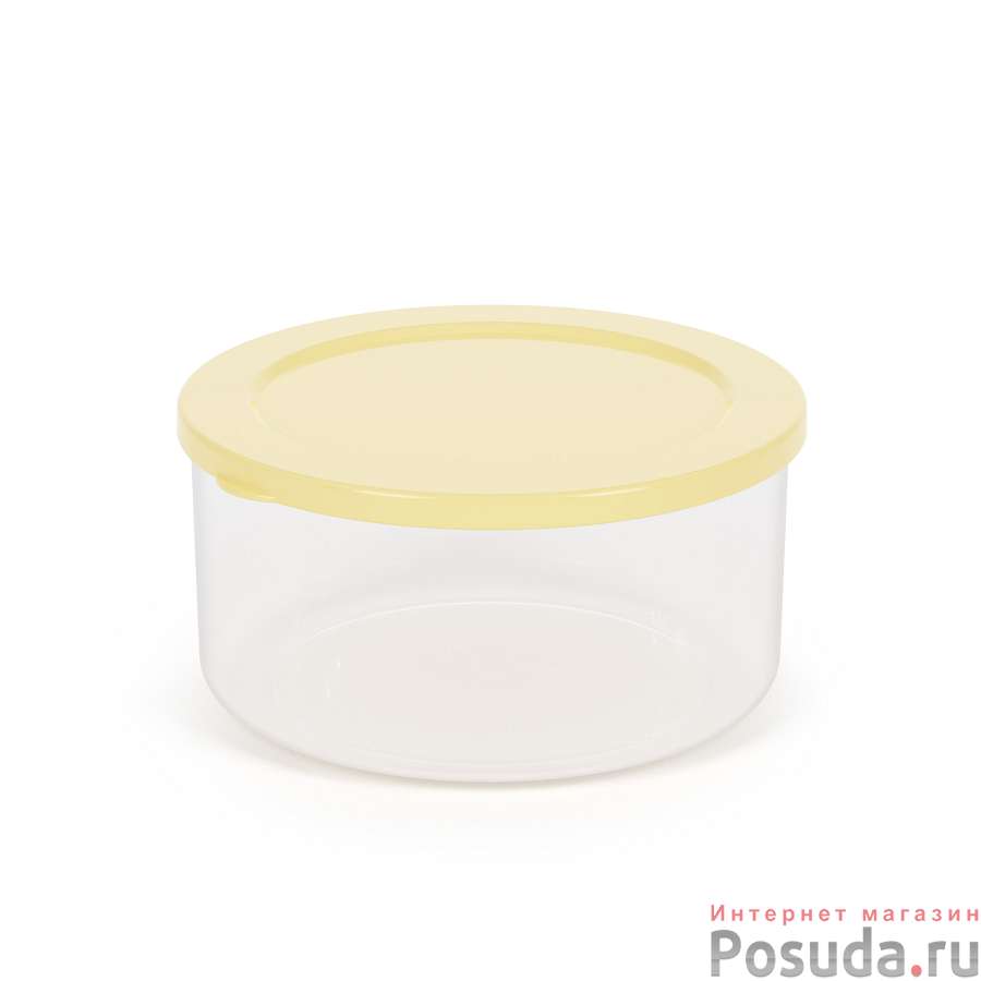 Емкость для СВЧ "Смак" 0,7л (светло-желтый)