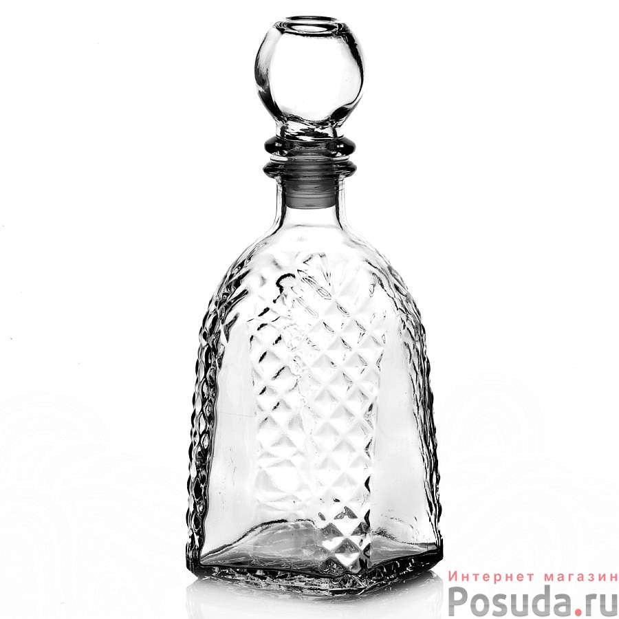 Штоф стеклянный "Арка", объем 500 мл