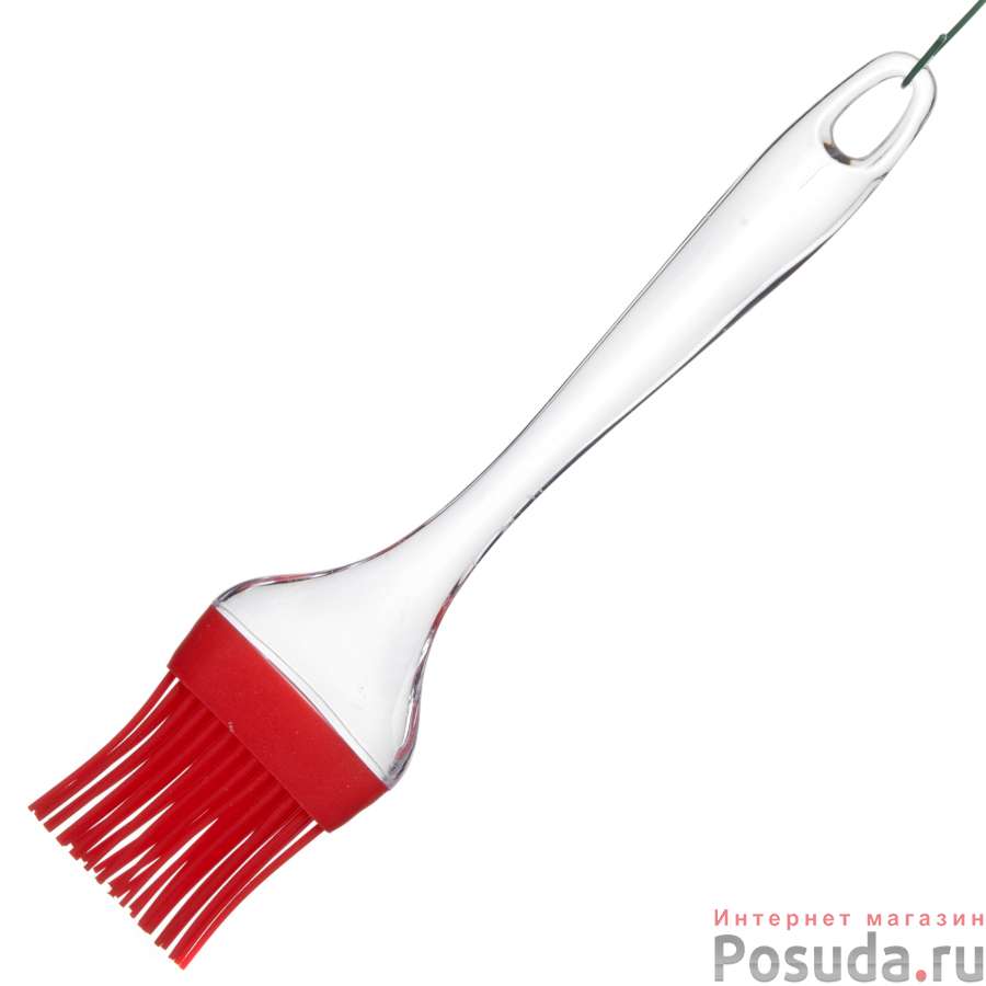 Кисточка силиконовая 21*4,5см блистер цвет в асс-те 