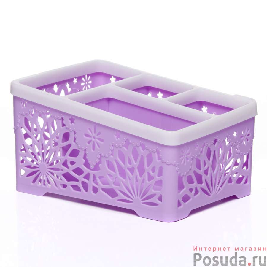 Контейнер для косметики (бижутерии) 4 ячейки Demure