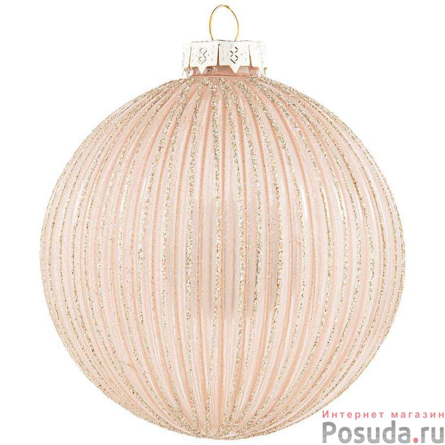 Елочное украшение шар коллекция Фантазия диаметр=10 см 