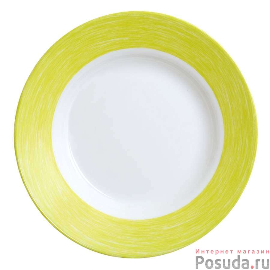 Тарелка столовая глубокая Luminarc Color Days Green, D=22 см