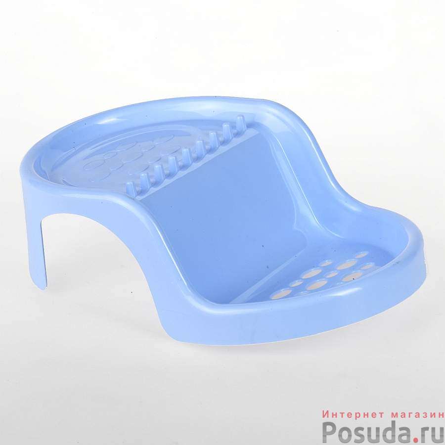 Мыльница на ванну "Стиль" (цвет в ассортименте)