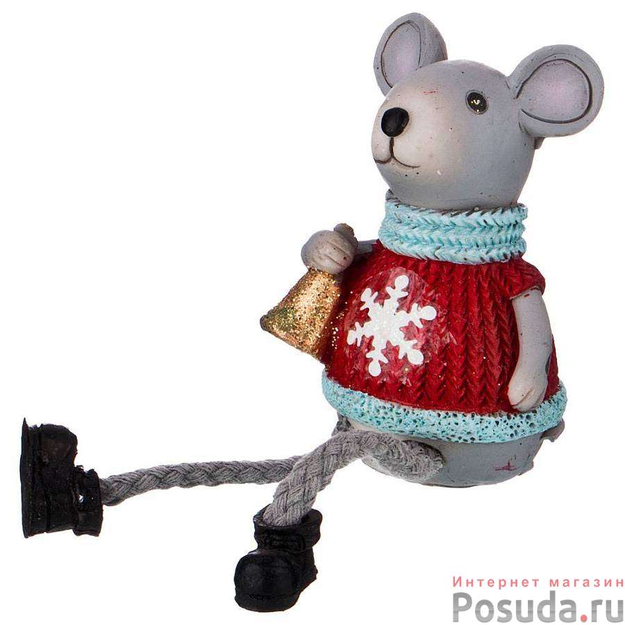 Фигурка Мышь 6*6*8,5 см. 