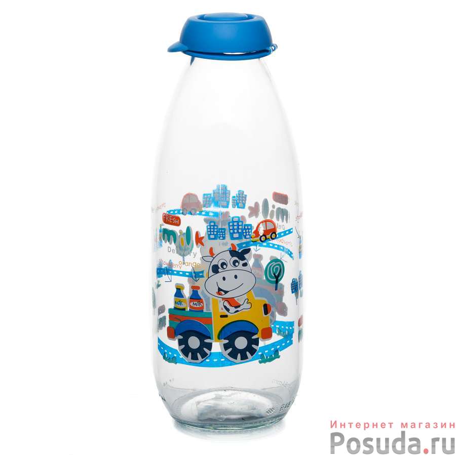 Бутыль с рисунком 1 л