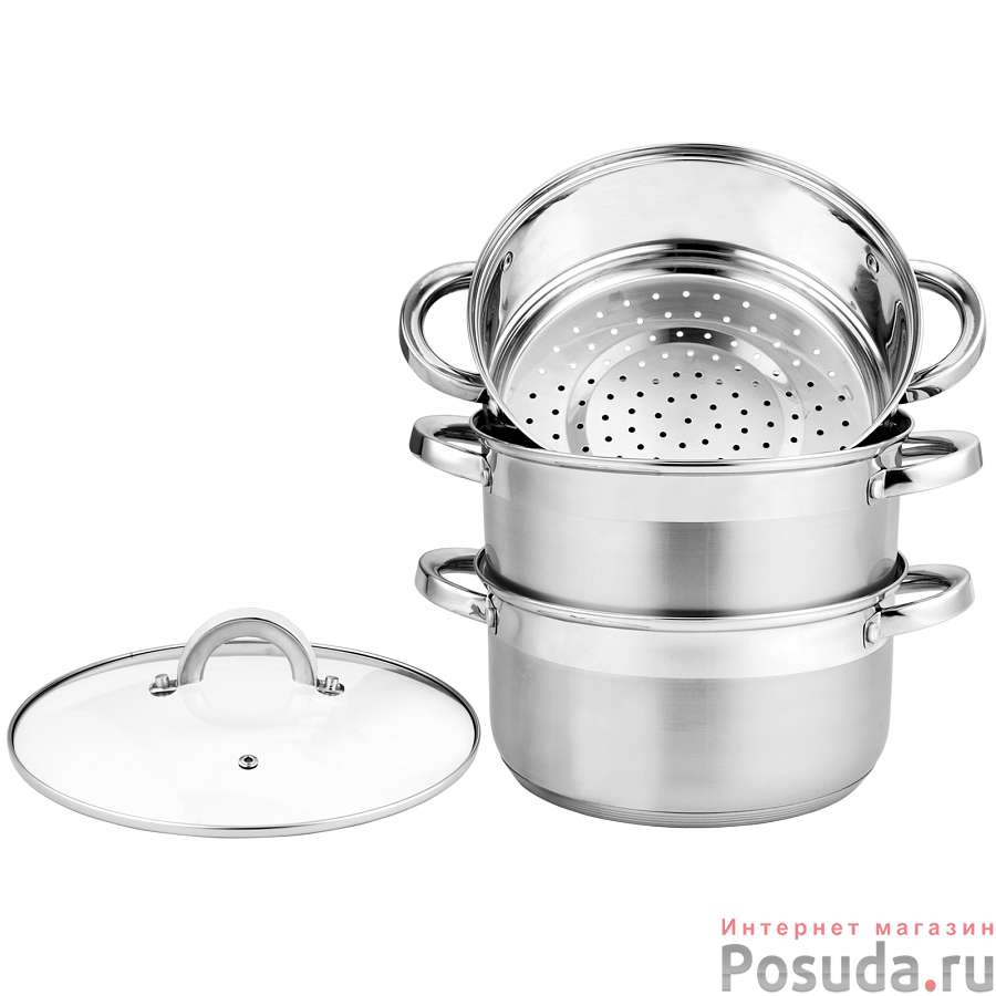 Мантоварка Elisa 5,4л 2 секции ТМ Appetite, JL03543