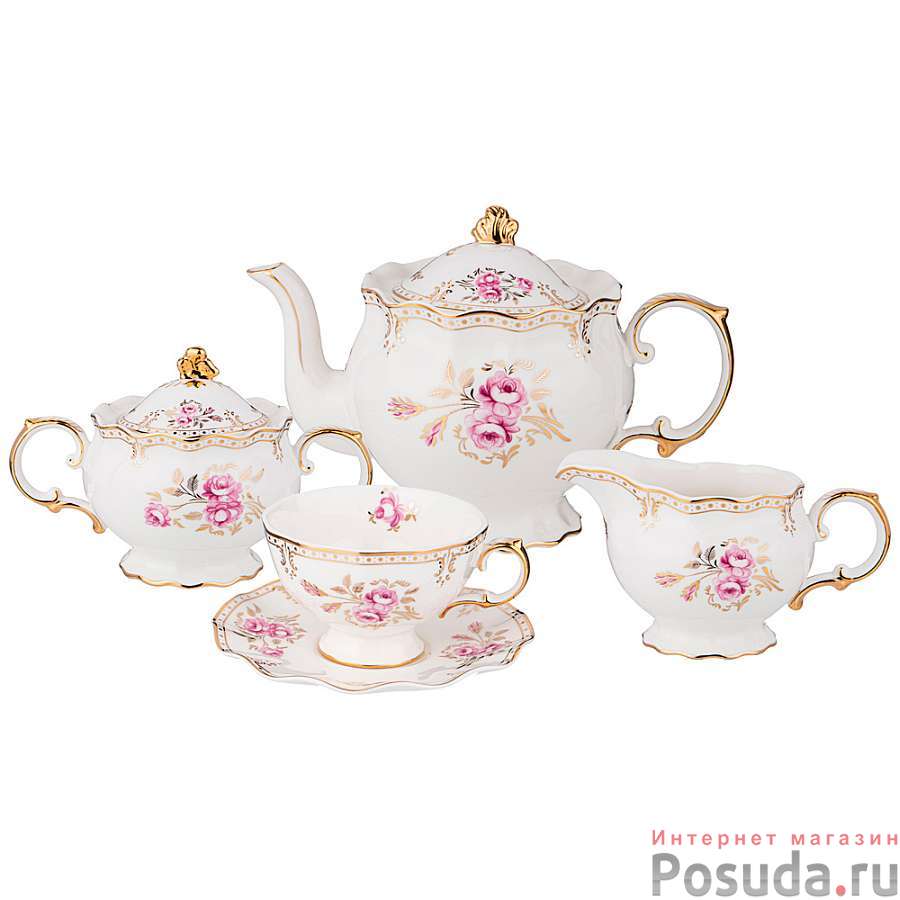 Чайный сервиз lefard Завтрак у королевы на 6 персон 15 пр. 