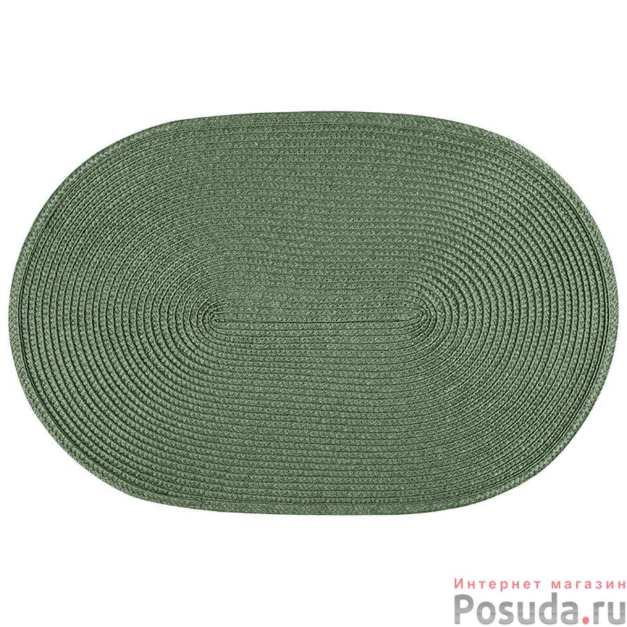 Салфетка сервировочная плетеная PPW-04, 30*45 см (овал)