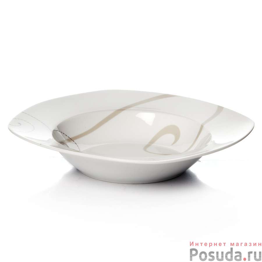 Тарелка столовая глубокая Domenik Caress Modern, D=23 см