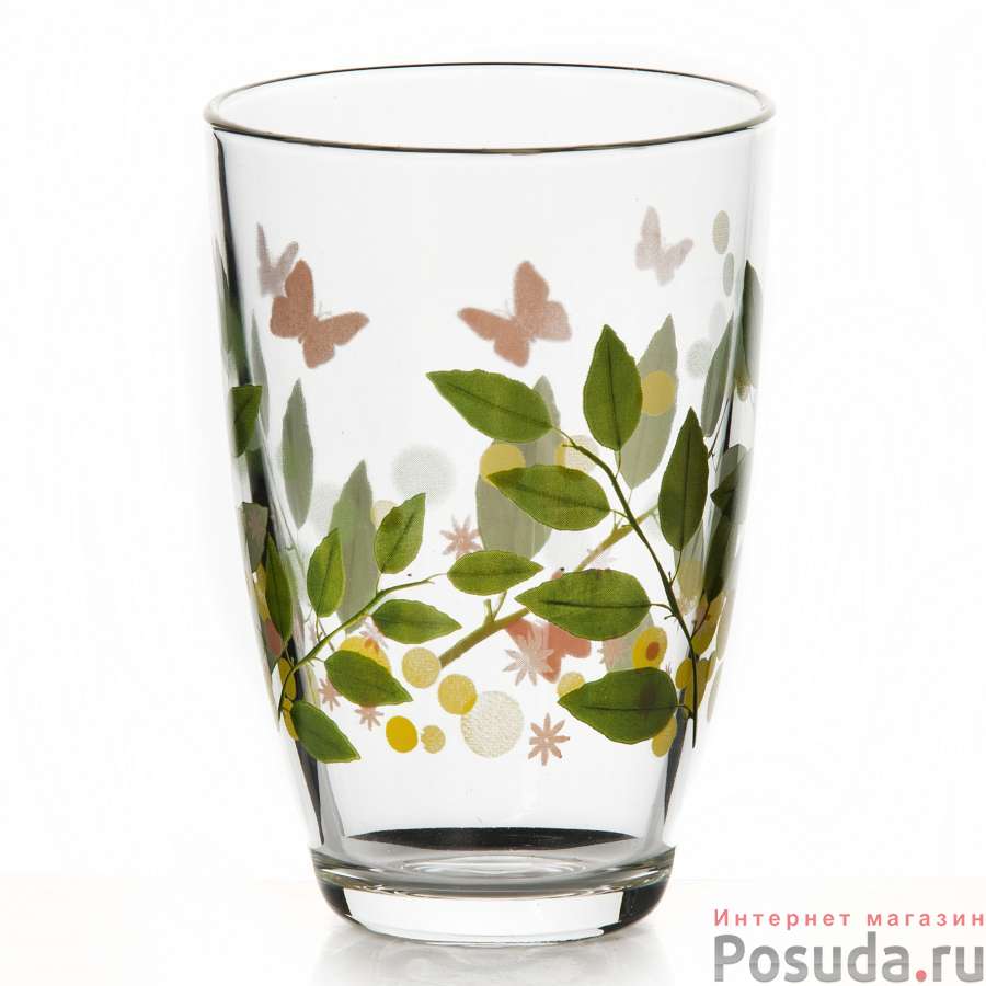 Набор стаканов 3 шт Pasabahce Butterflies, 360 мл