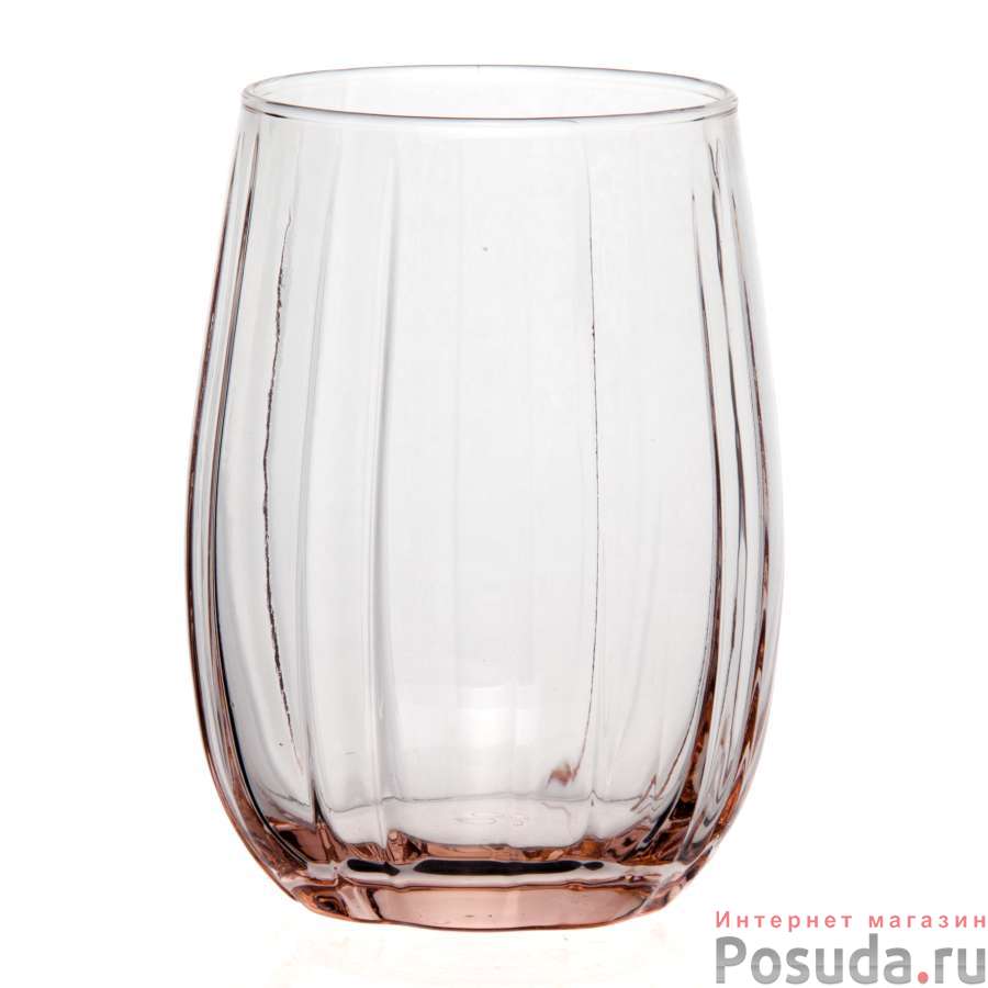 Набор стаканов LINKA 6 шт.380 мл (розовый)